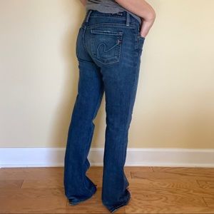Citizens of Humanity Low Waist Bootcut Kelly Stretch